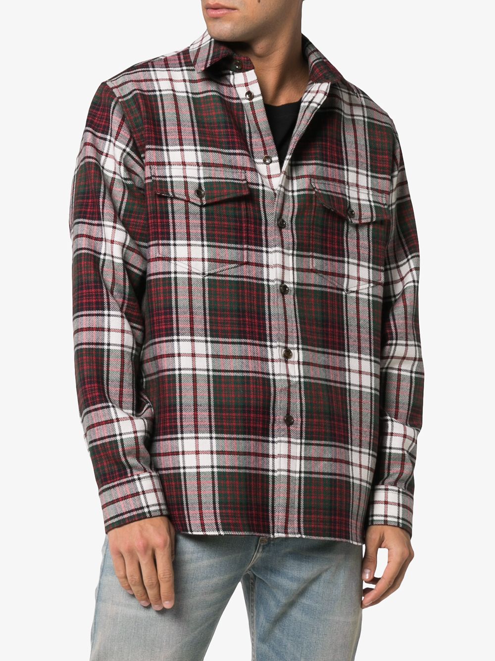 Gucci Check Flannel Shirt Ss19 