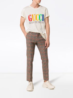 Gucci rainbow cities print cotton t 