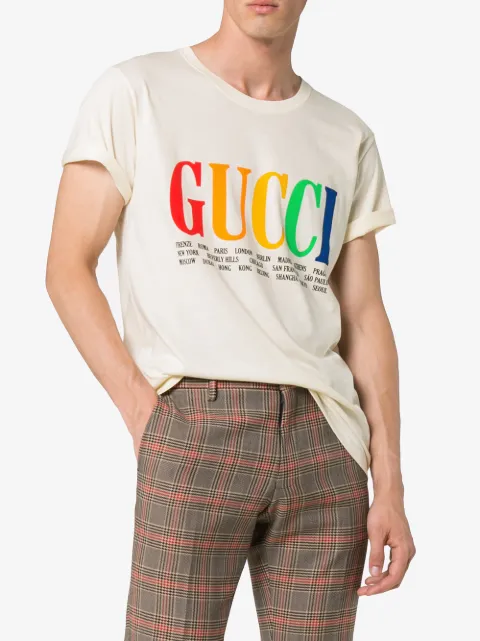 gucci rainbow t shirt