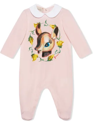 Gucci baby hot sale sleepsuit