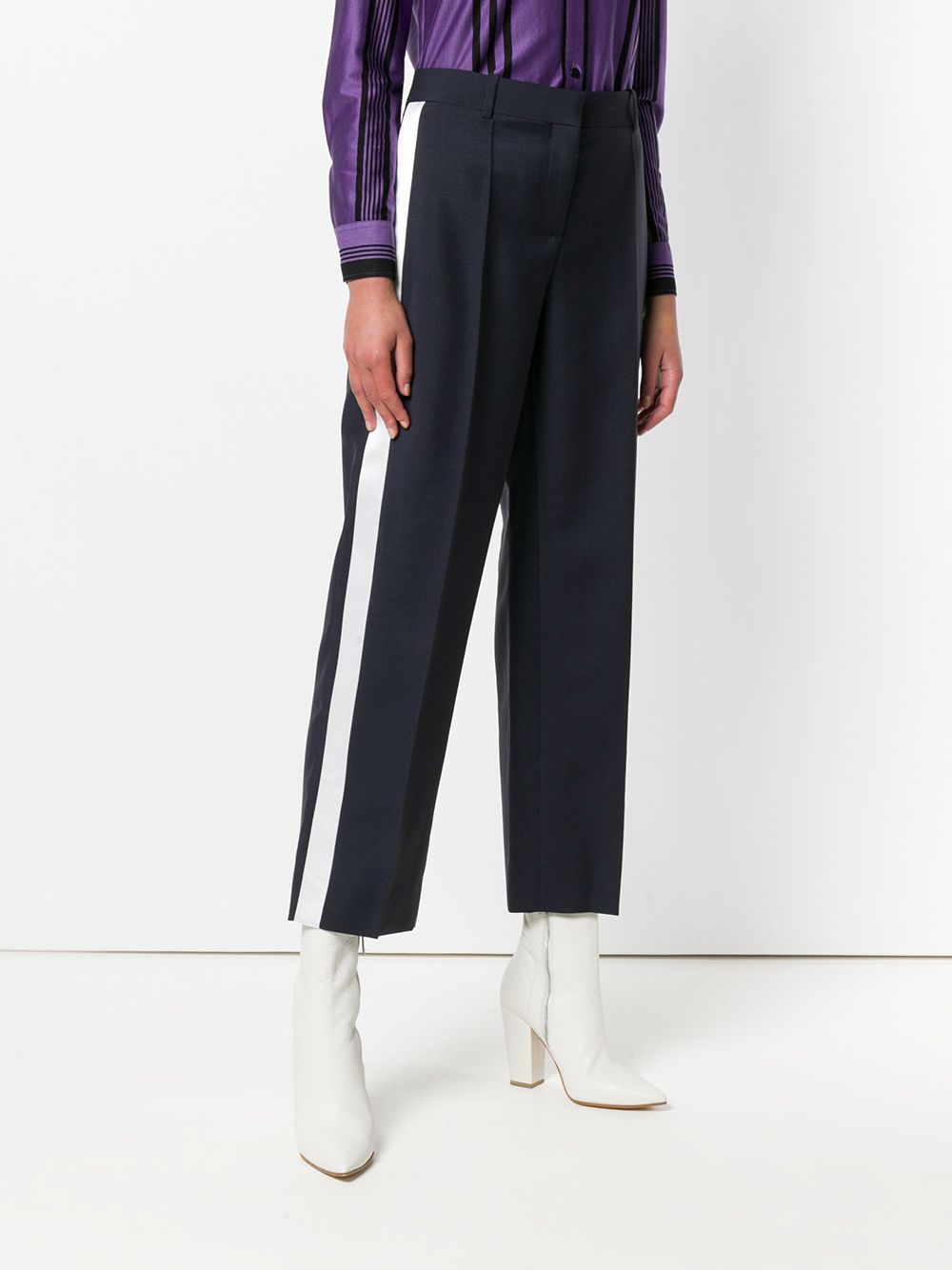 фото Givenchy брюки с атласными полосками сбоку