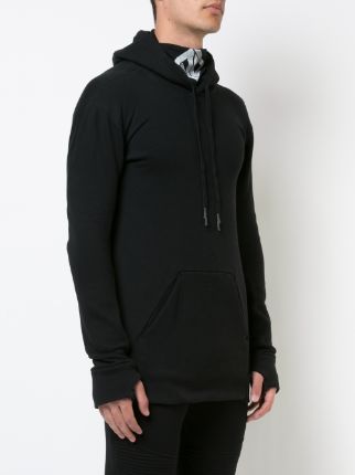 elongated longsleeved hoodie展示图