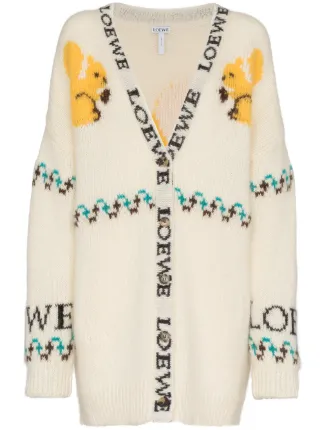 loewe cardigan sweater
