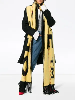 Off-White　オフホワイト　マフラー Off-White(オフホワイト) マフラー(メンズ) - 海外通販のBUYMA