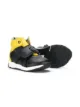 الصورة 2 من Roberto Cavalli Junior logo strap hi-top sneakers