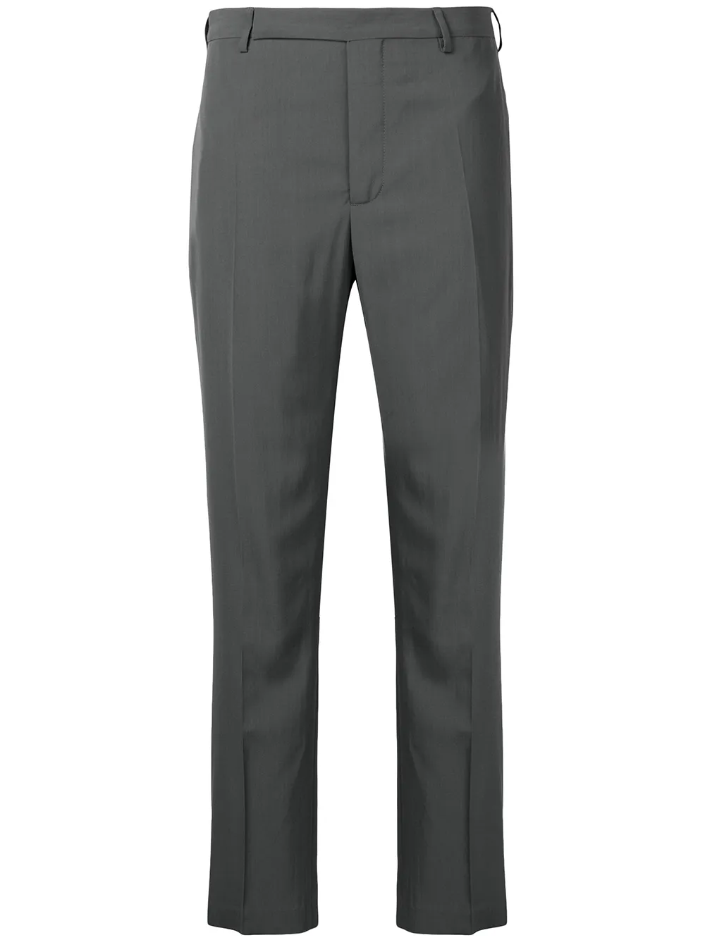 Rick Owens Classic Slim-fit Trousers - Grey In Grey