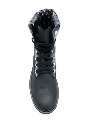 lace-up military boots展示图