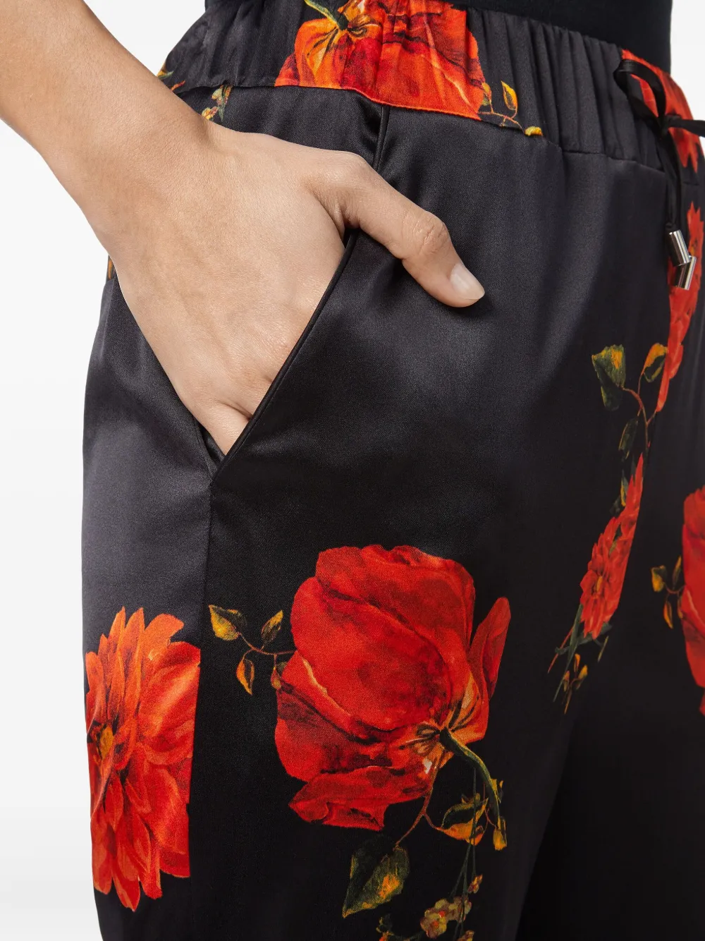 Philipp Plein Logo-detail Trousers In Black