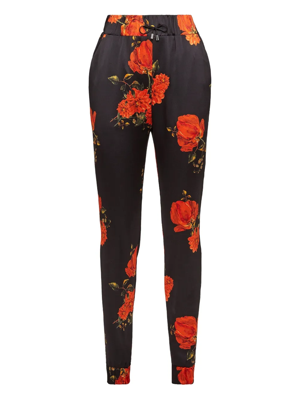 Philipp Plein Logo-detail Trousers In Black