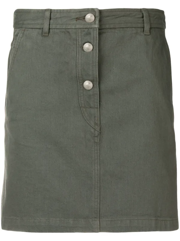 A.P.C. Kort Kjol Med Jeans Farfetch Kjolar från A.P.C. Dam Farfetch