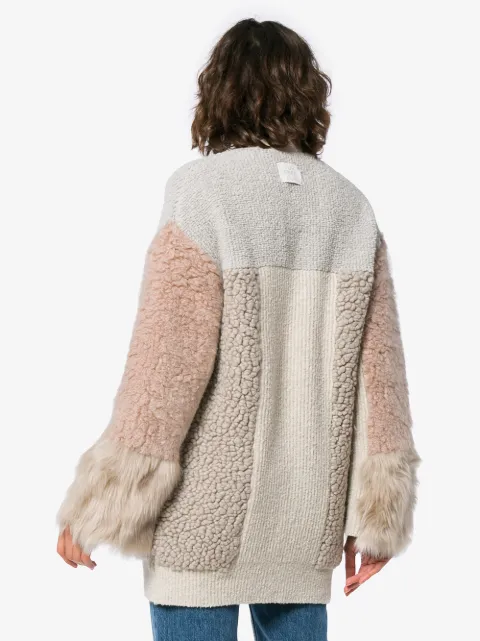 stella mccartney patchwork cardigan