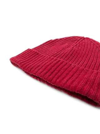 ribbed knit beanie展示图