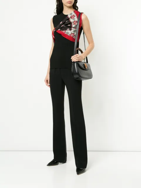 gucci bamboo handle tote