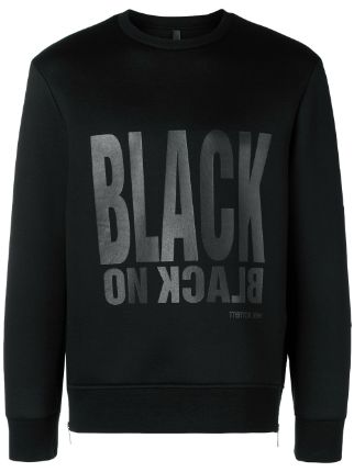 neil barrett black sweatshirt