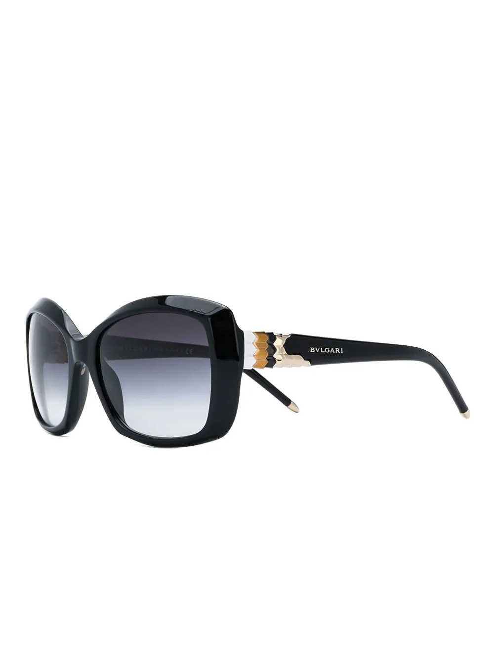 Bvlgari Pre-Owned 1990s embellished square-frame sunglasses | Image 2