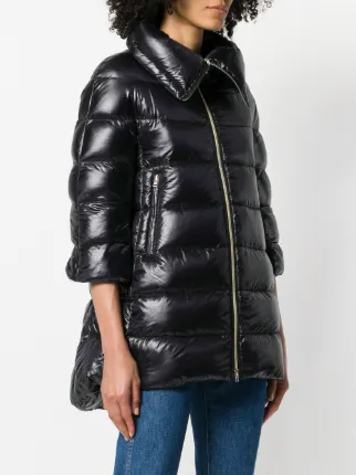 puffer front zipped coat展示图