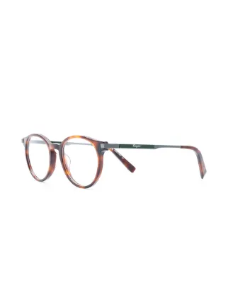 tortoiseshell round glasses展示图