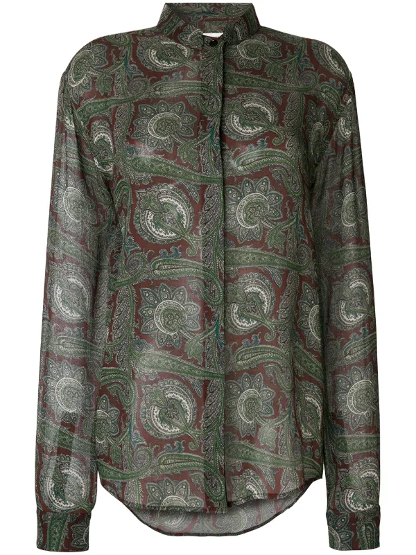 Saint Laurent Paisley Shirt 2024 | jacksonvillechristianacademy.com