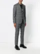 Versace traje de dos piezas a cuadros