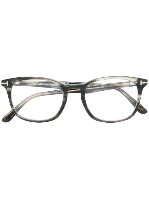 TOM FORD Eyewear round frame glasses
