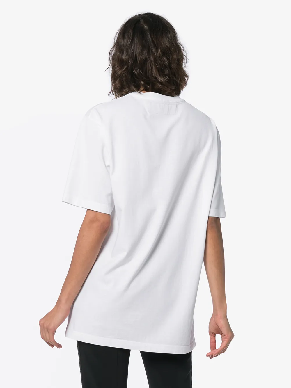 Heron Preston heron print t-shirt Wit