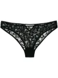 Gilda & Pearl Emilia lace briefs - Black