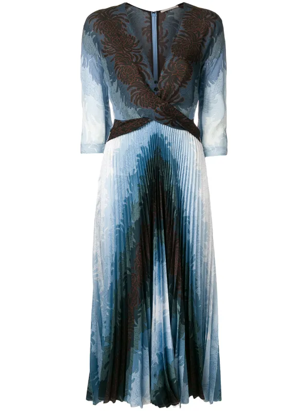 Marco De Vincenzo Fl Print Dress Farfetch Marco De Vincenzo Fl Print Dress Farfetch