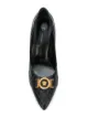 Versace Medusa quilted pumps