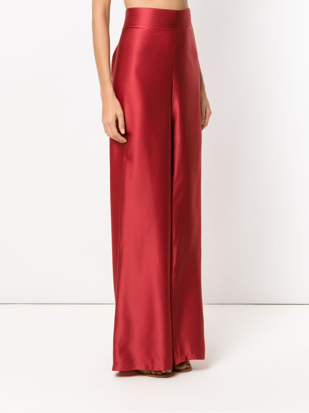 фото Amir slama silk palazzo pants