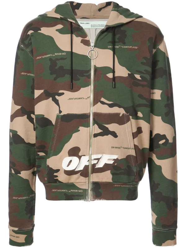 hoodie off white camo