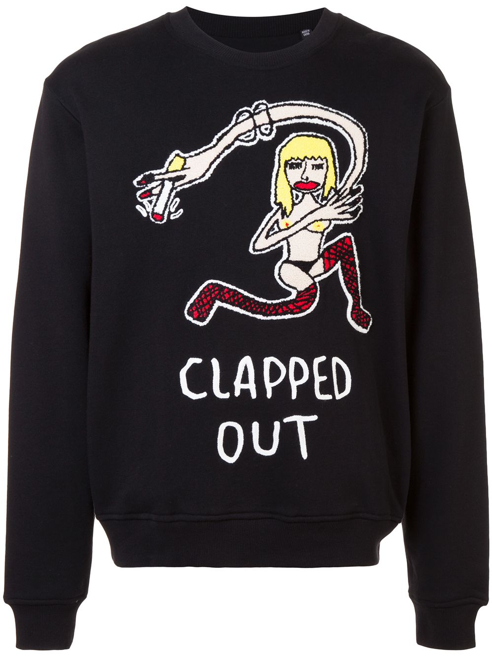 Haculla Clapped Out Crew Neck Sweatshirt - Farfetch