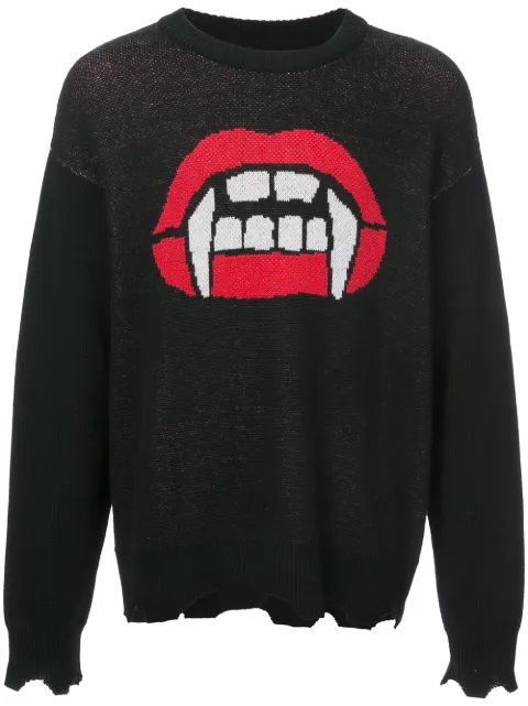 Haculla Fang lip sweater
