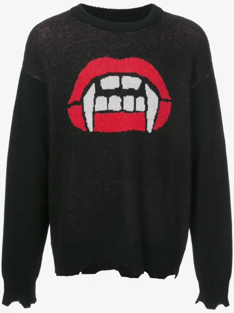 Haculla Fang lip sweater