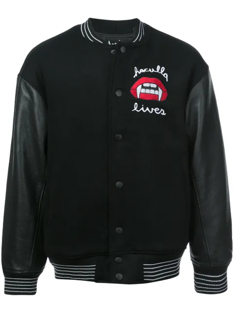 Haculla Lost breed patch bomber jacket