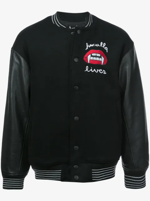 Haculla Lost breed patch bomber jacket