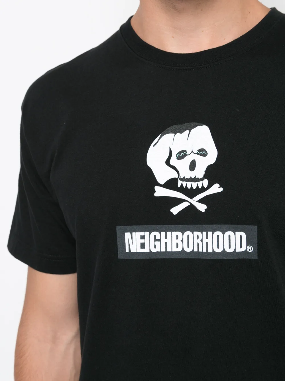 фото Neighborhood skull print t-shirt