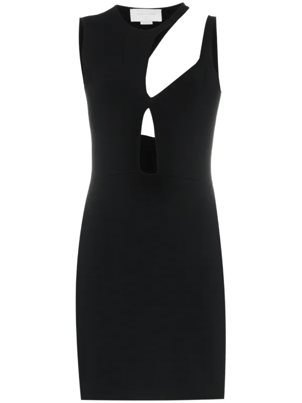esteban cortazar cutout mini dress