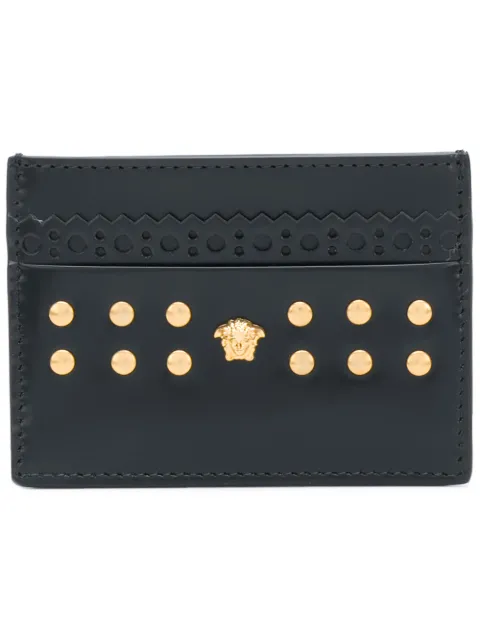 Versace studded cardholder