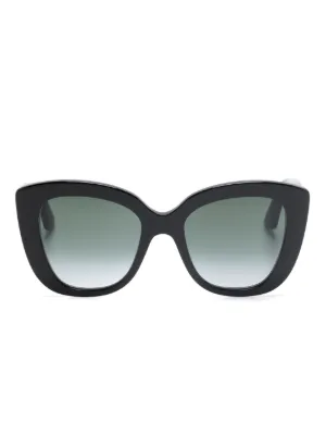 Miu Miu Eyewear キャットアイ サングラス | ブラック | FARFETCH JP