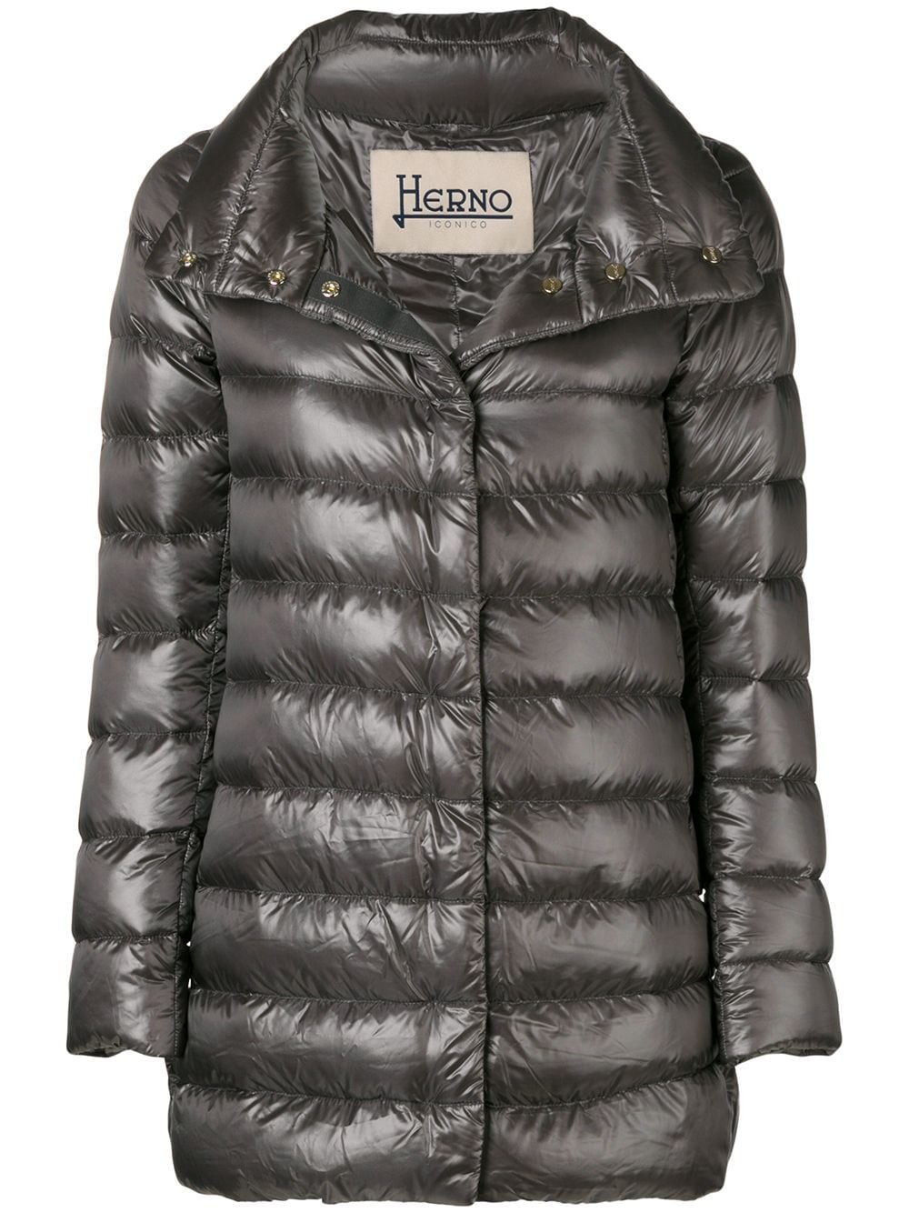 Image 1 of Herno funnel-neck padded coat