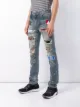 God's Masterful Children Pistol patch jeans