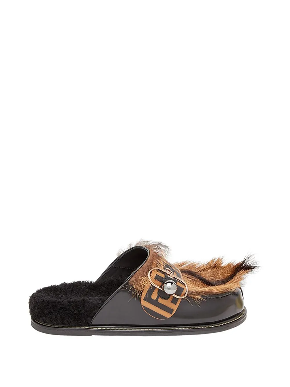 fendi fur mules