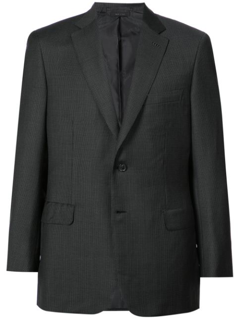 BRIONI checked suit jacket