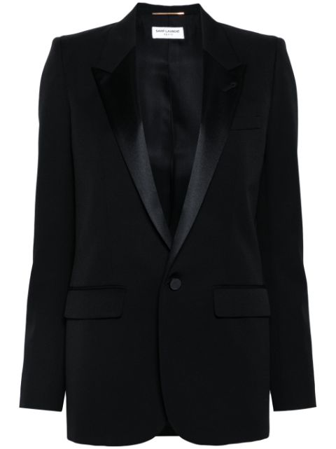 Saint Laurent single-breasted tuxedo jacket