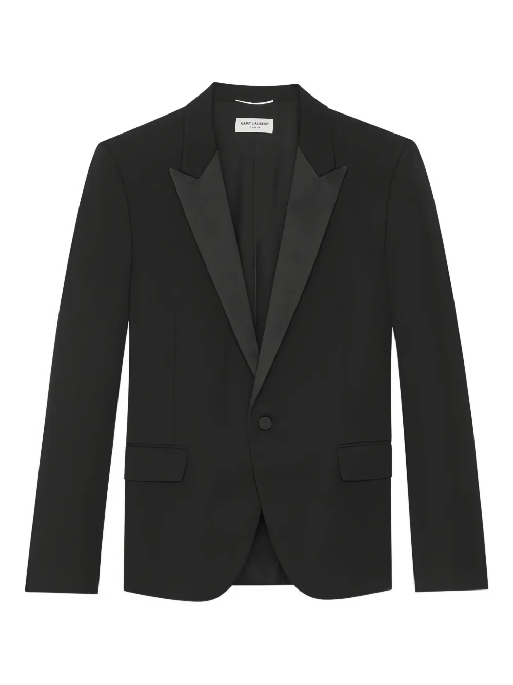 Saint Laurent peak-lapel Dinner Jacket | Black | FARFETCH