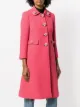 Dolce & Gabbana floral appliqué tailored coat