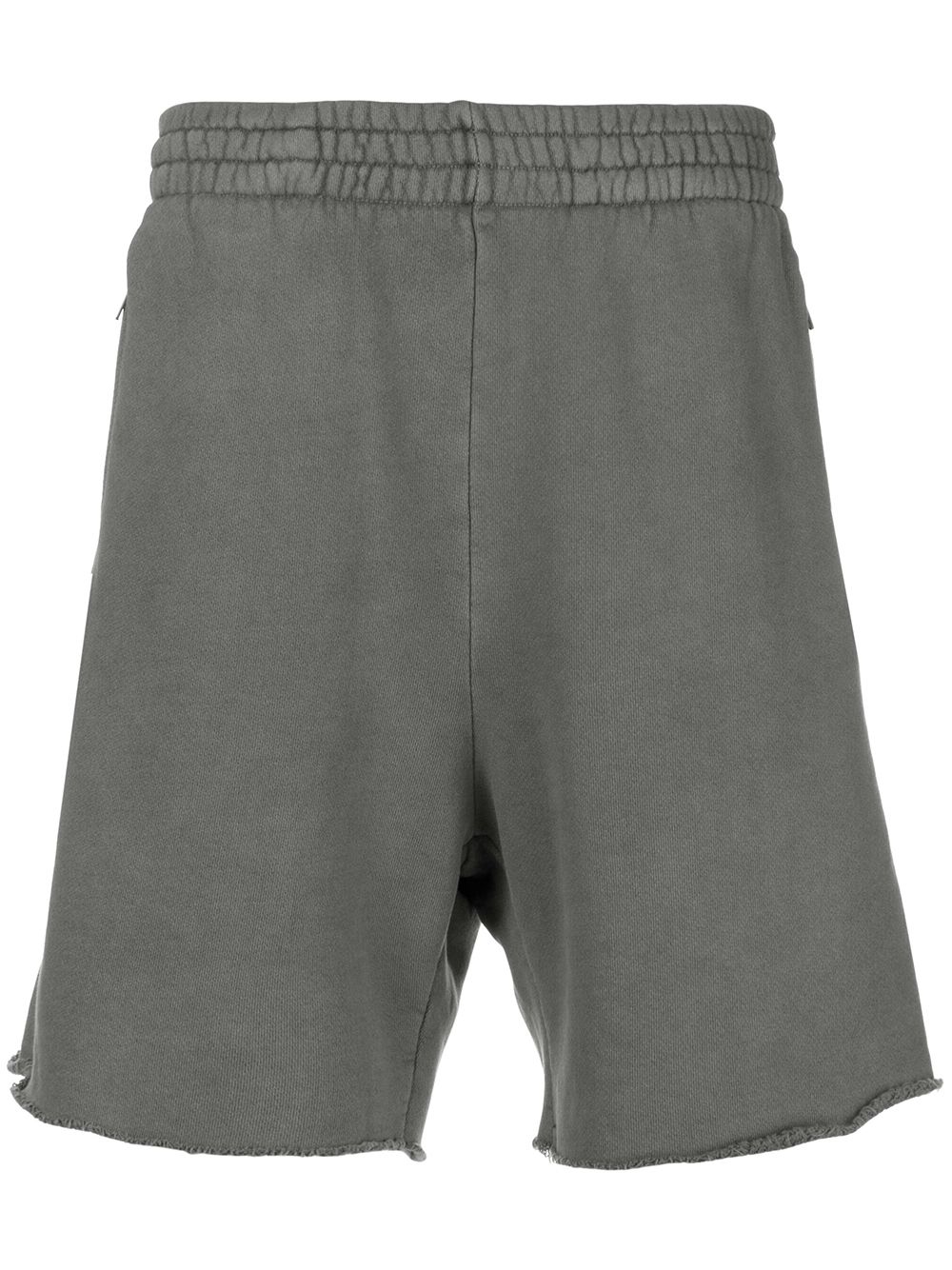 YEEZY HIGH WAISTED TRACK SHORTS,YZ6U3016FGRAVEL12996802