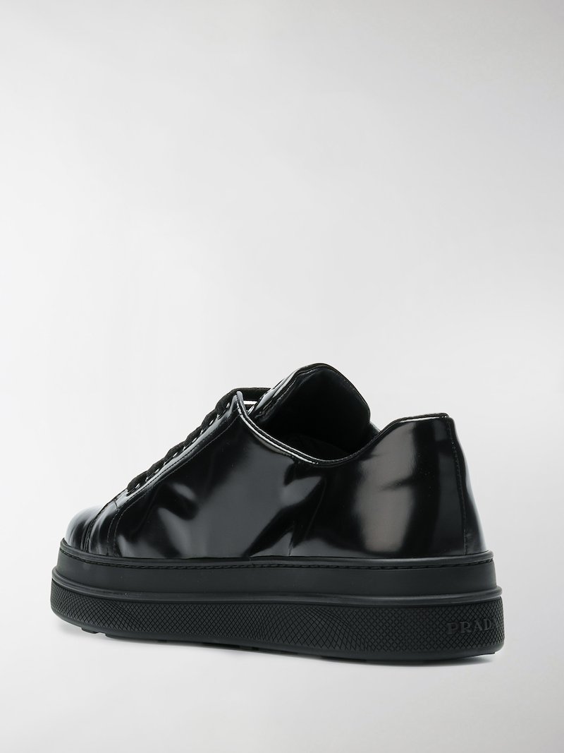 Prada platform sneakers black | MODES Prada platform sneakers black | MODES