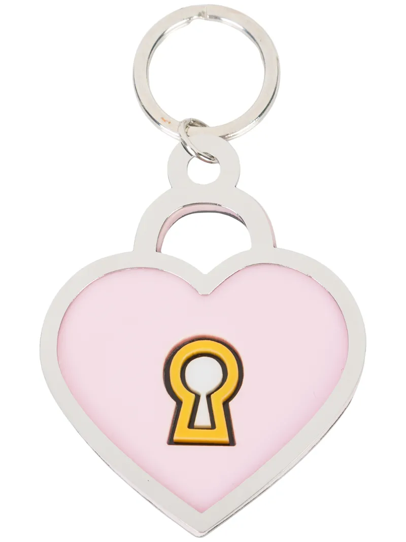 Yazbukey padlock heart keyring