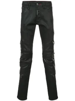 The Hottest Styles OffWhite Black Printed Wide Leg Cropped Jeans For Women Online Sale The Hottest Styles OffWhite Black Printed Wide Leg Cropped Jeans For Women Online Sale